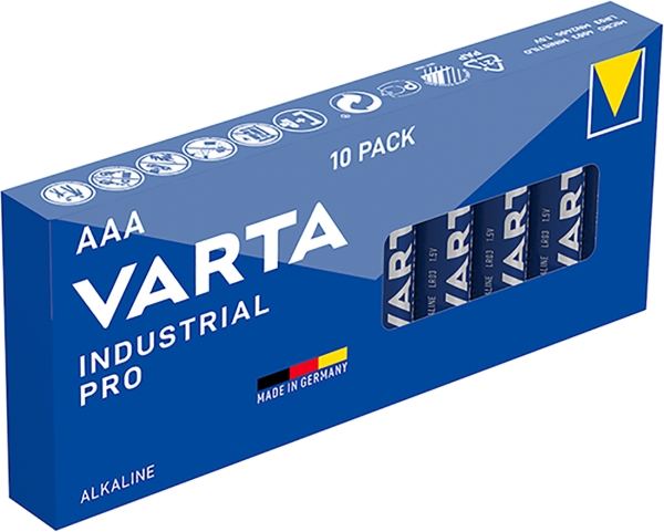 Varta Industrial Pro LR03 AAA Micro Batterie 10er Pack